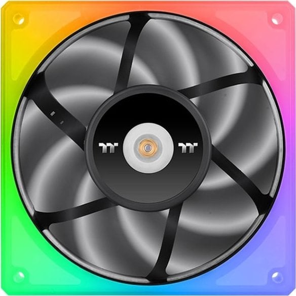 Thermaltake Thermaltake TOUGHFAN 12 RGB Ventilator radiator de înaltă presiune statică 120x120x25, ventilator carcasă (pachet de 3)