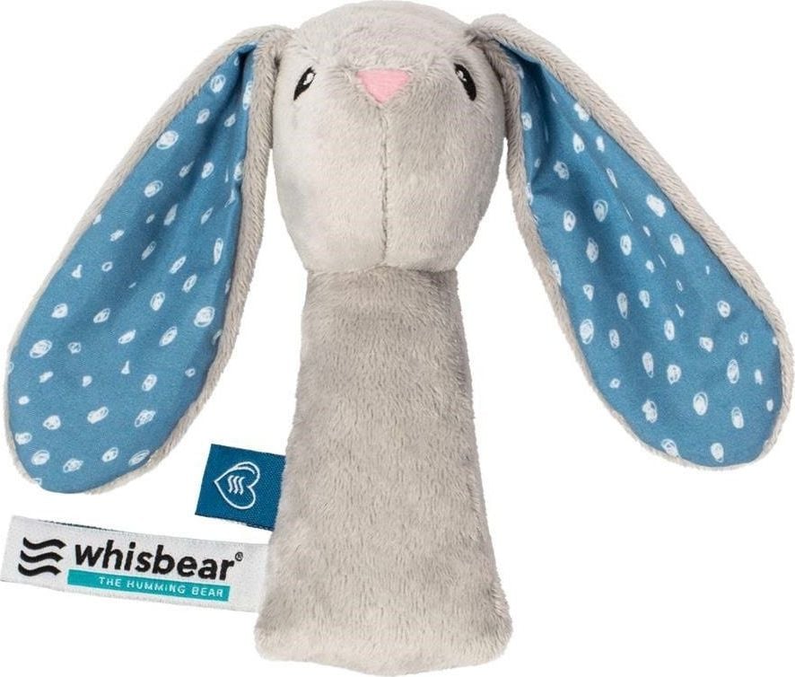 Whisbear Whisbear - Rattle Bunny (gri)
