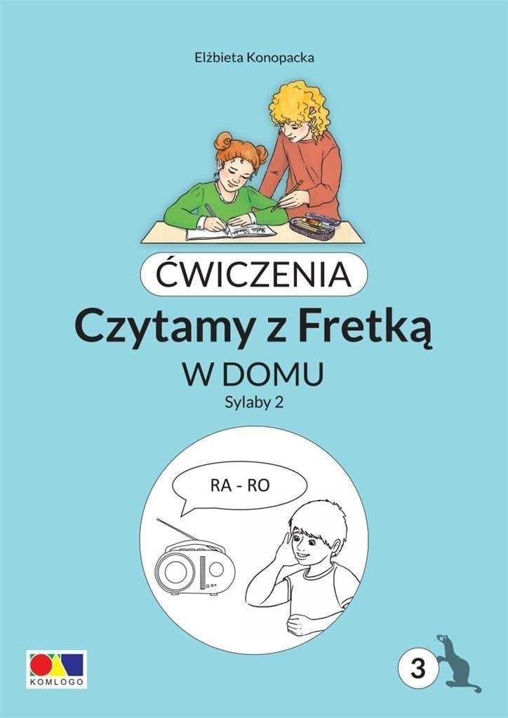 Exerciții. Citim cu Fertka. Bolo partea 3 Silabele 2