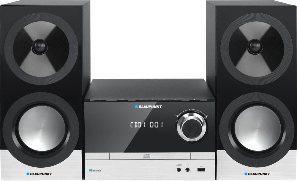 Sisteme audio - Microsistem Blaupunkt MS40BT, 2x50W, CD player, Bluetooth, FM radio, USB
