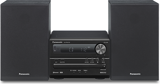 Sisteme audio - Microsistem Panasonic SC-PM250EG-K, 20W, bluetooth, Negru