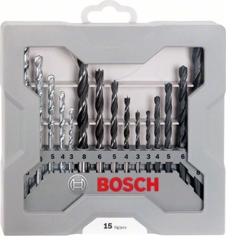 Wiertło Bosch Bosch Gemischtes Bohrer-Set 15 sztuk