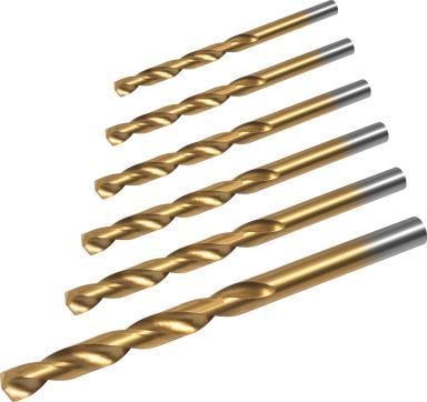 Set burghie pentru metal Rebel Tools 6 bucati, 2, 3, 4, 5, 6, 8 mm