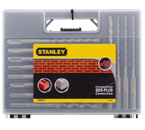 Set burghiu Stanley pentru beton SDS+ 6 10 12 14 8mm (STA56119)