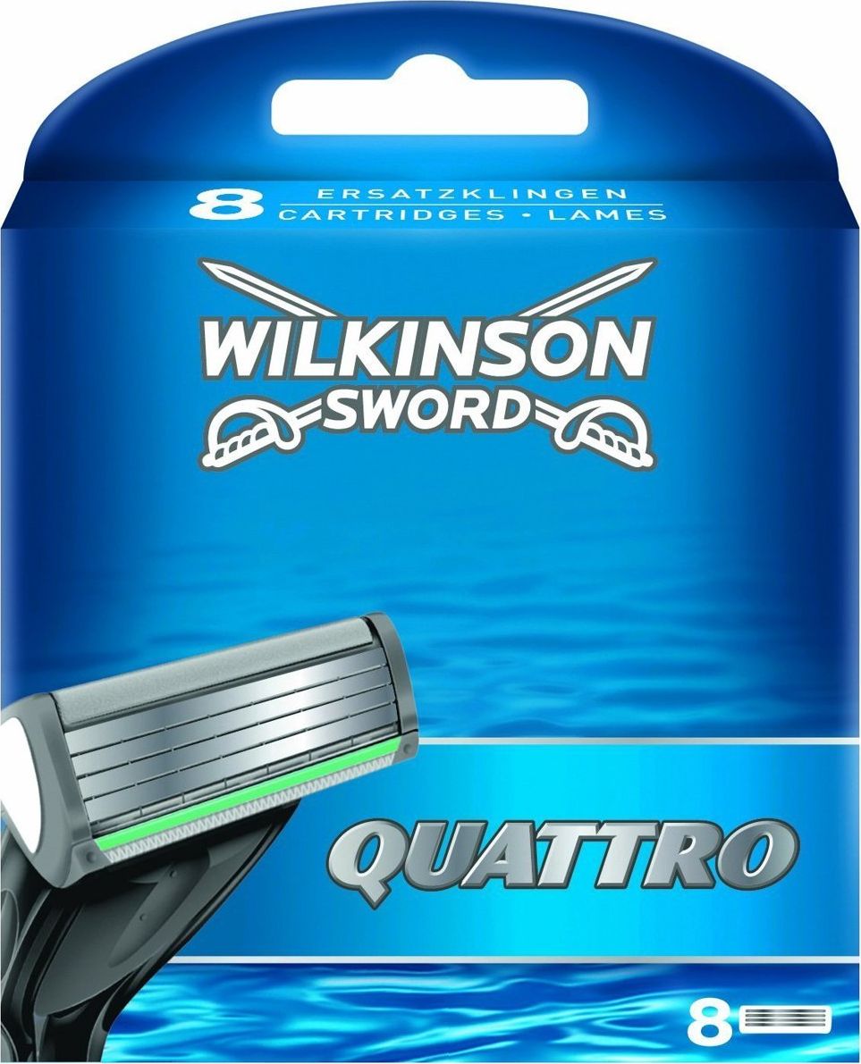 Wilkinson Razor Blade Sword Quattro 8 buc.