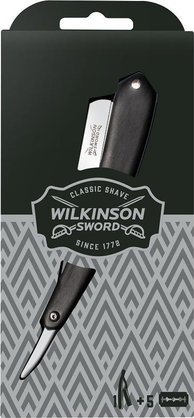 Wilkinson WILKINSON_SET Brici de ras Sword Classic Premium + Lame de ras de schimb 5 buc