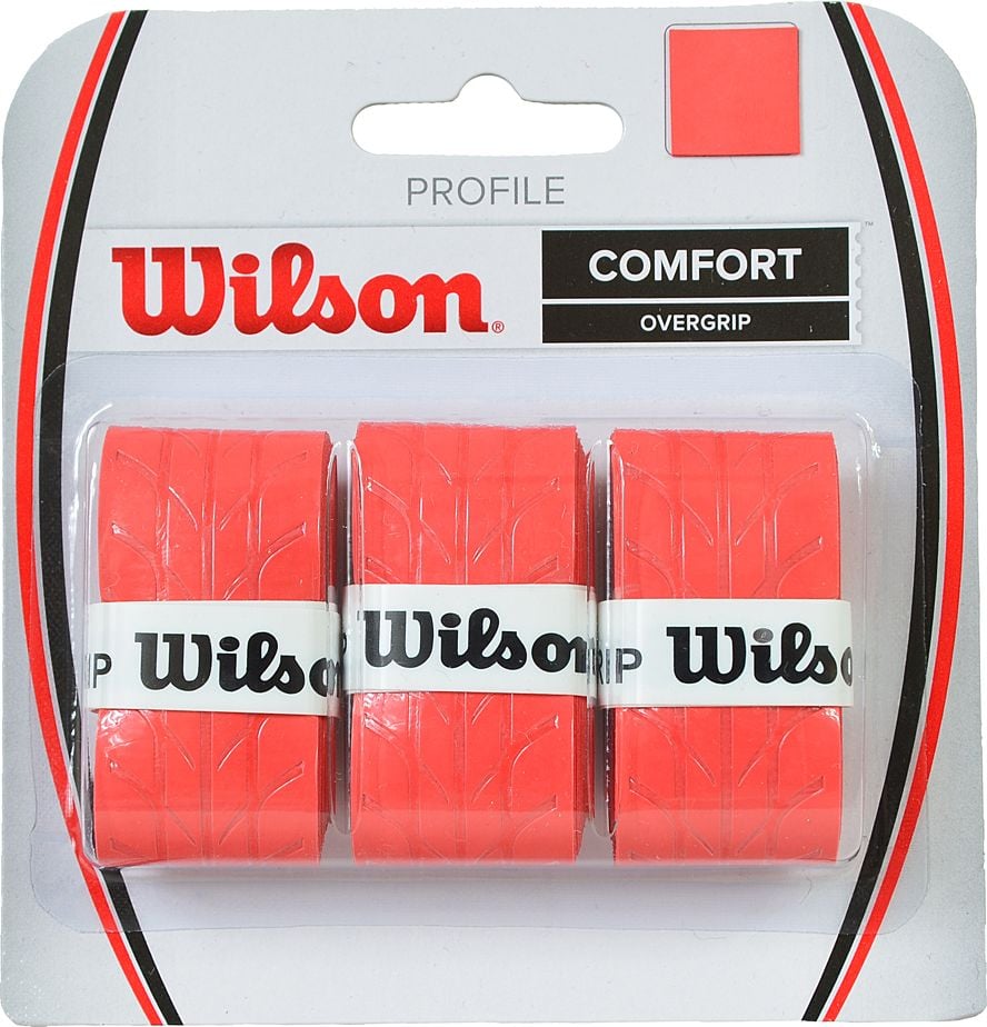 Wilson Profile Over Grip 3buc roșu (WRZ4025RD)