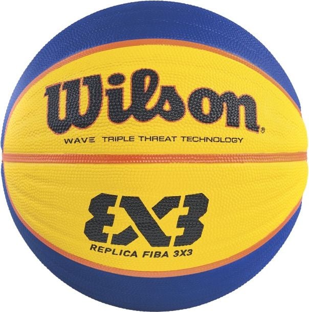 Wilson Basketball FIBA 3X3 Replica WTB1033XB albastru-galben (08083)