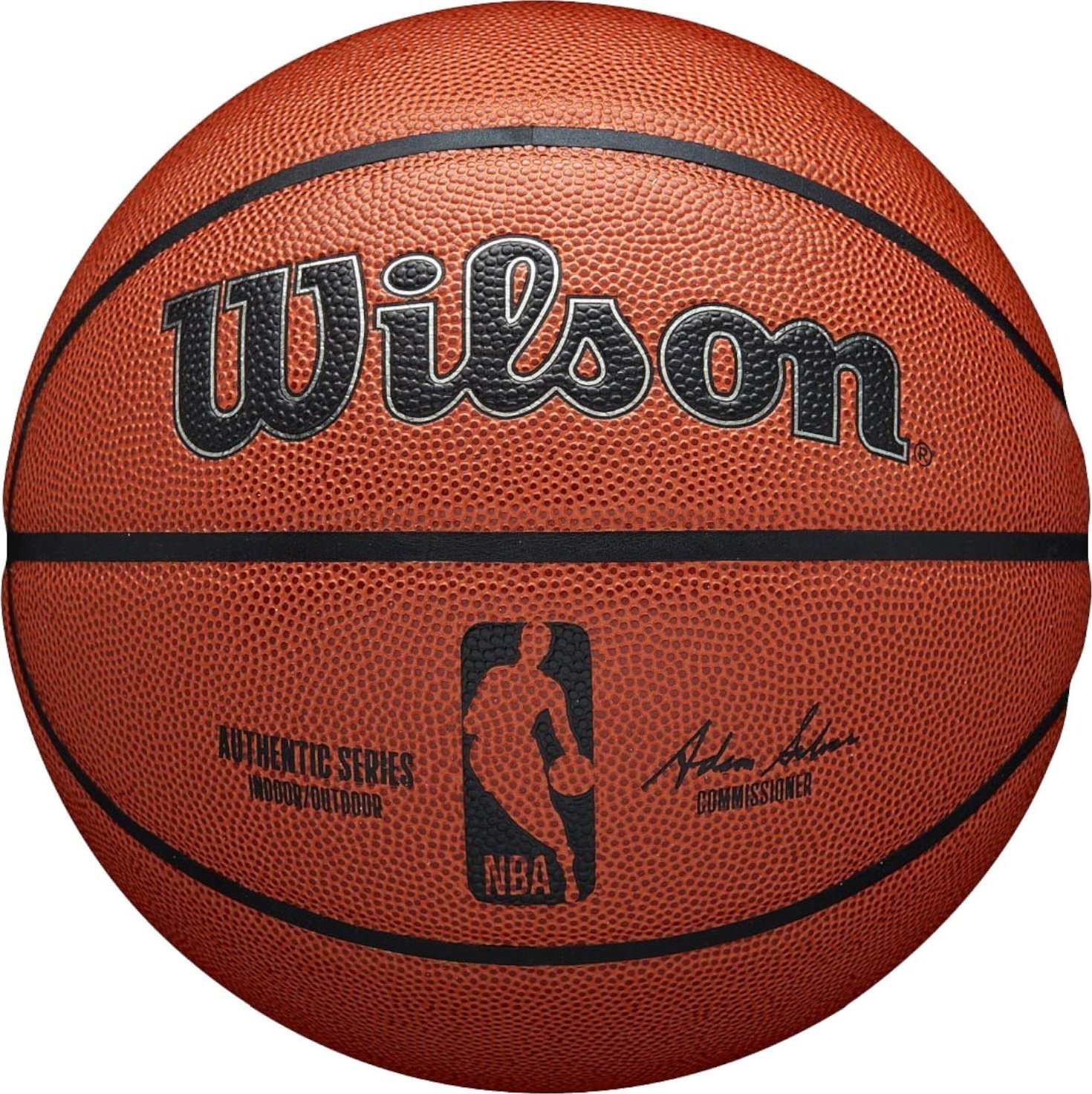 Wilson Wilson NBA Authentic Series Indoor-Outdoor Ball WTB7200XB Orange 7