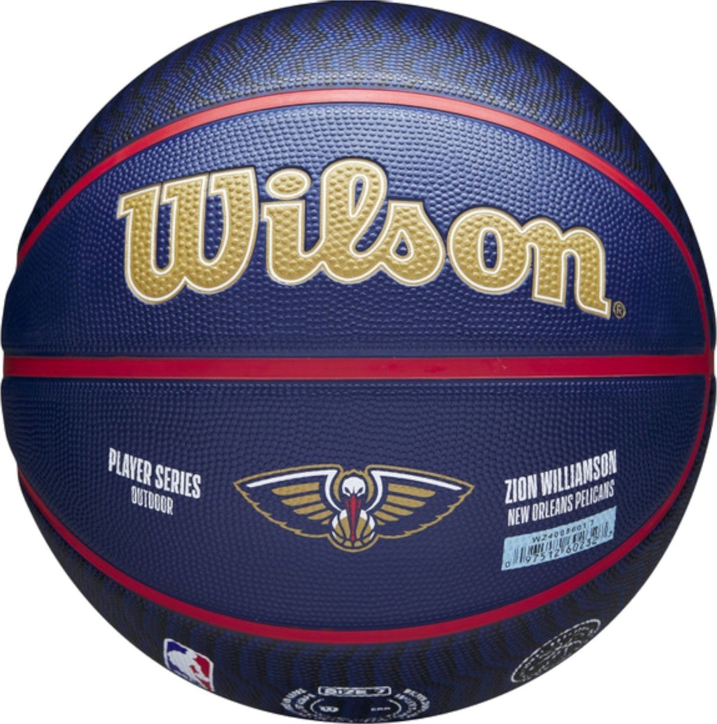 Wilson Wilson NBA Player Icon Zion Williamson Minge în aer liber WZ4008601XB7 Navy 7