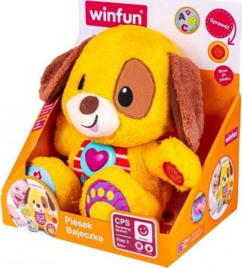 Jucarie de plus interactiva Winfun - Invata impreuna cu catelusul