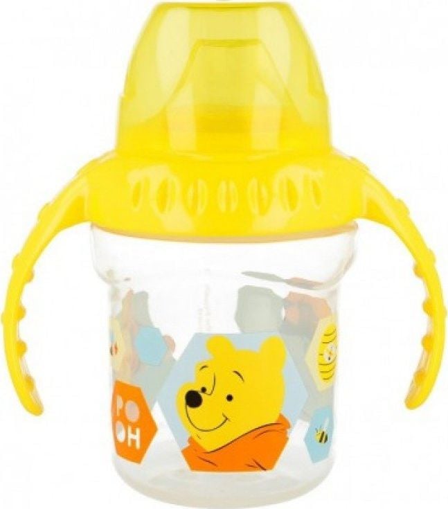 Winnie the Pooh - Flacon cu muștiuc de silicon 230 ml universal