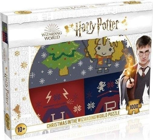 Winning Moves Puzzle 1000 Harry Potter Christmas Jumper 2