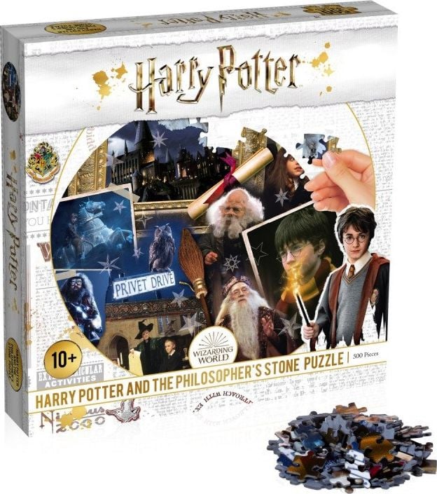 Puzzle Harry Potter and the Philosopher&apos;s Stone, 500 piese, Multicolor