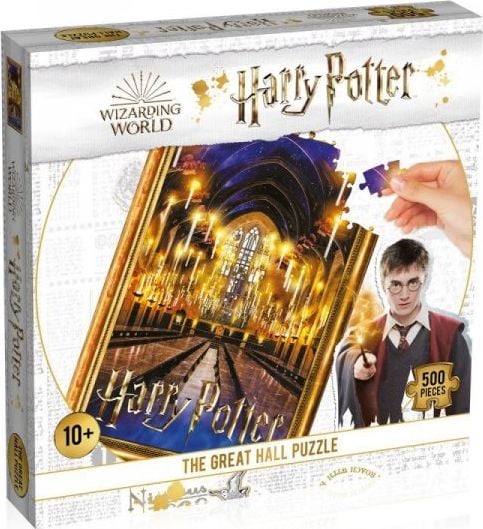 Puzzle Winning Moves, Harry Potter Marea Sala, 500 Piese, Multicolor