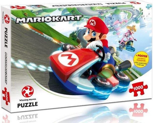 Winning Moves Puzzle Mario Kart FunRacer 1000 de piese (249795)