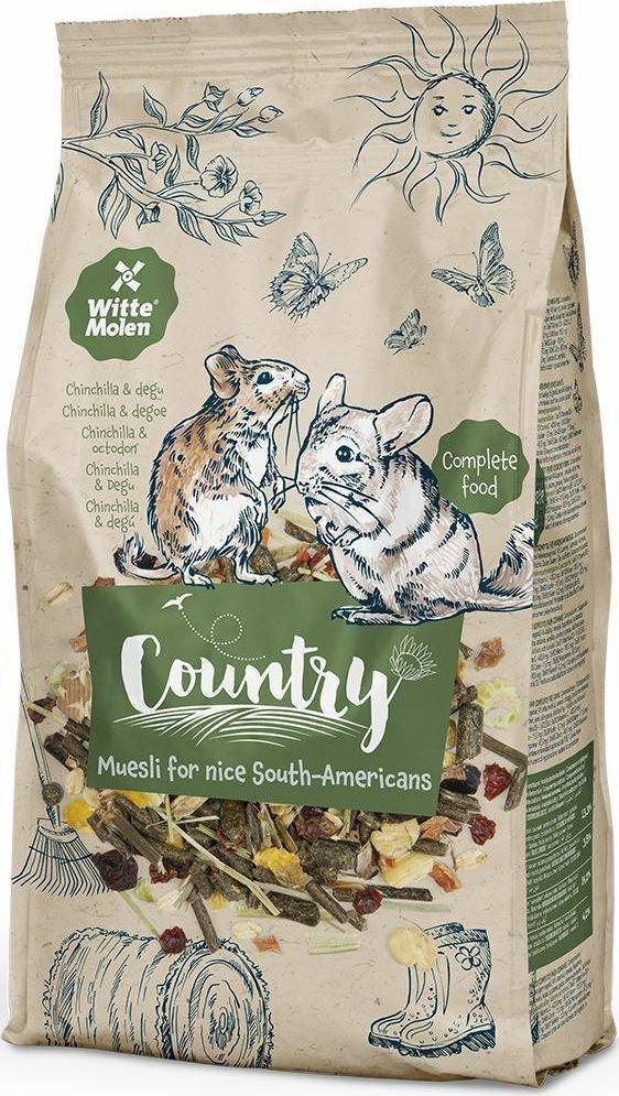 Witte Molen Witte Molen Country 850g Chinchila &amp; Degu