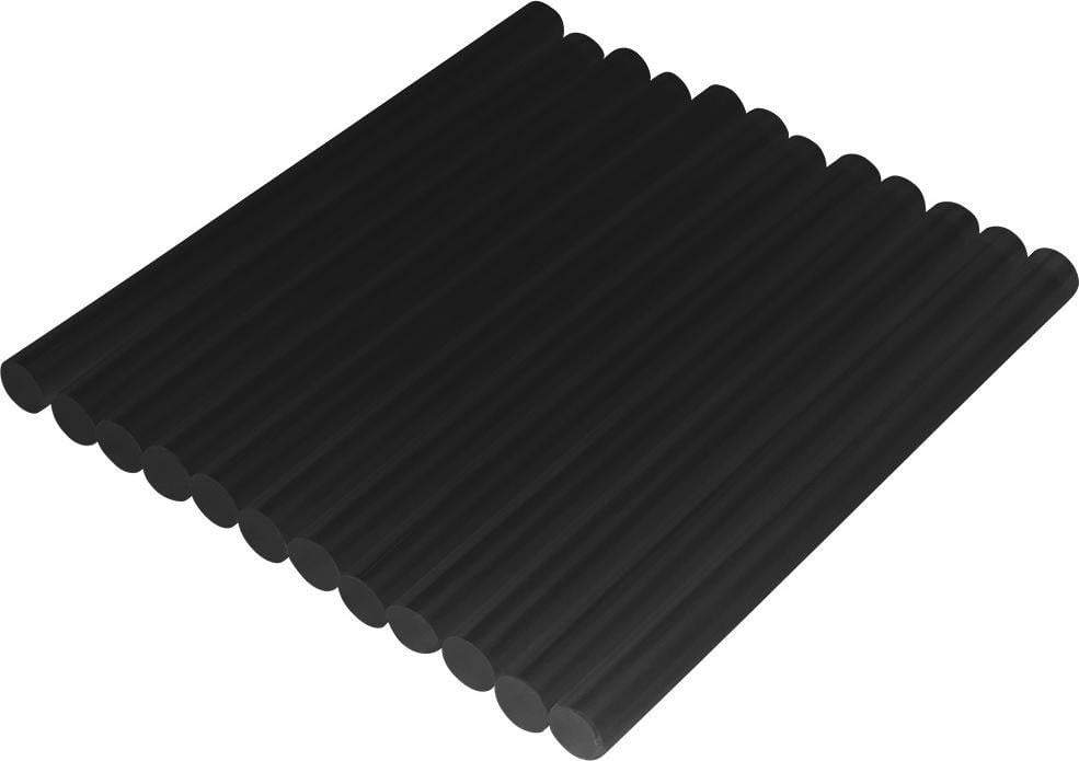 Batoane de lipici Neo Bastioane de adeziv (beți de lipici de 11 mm, negru, 12 buc.)