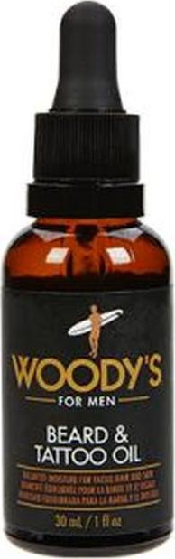 Woodys WOODYS_Beard & Tattoo Oil nawilżający olejek do brody skóry i pielegnacji tatuaży 30ml