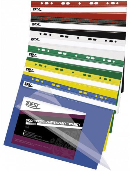 Dosare - Workbook plastic, PVC, A4 / PK10, montat, albastru (PX1054)