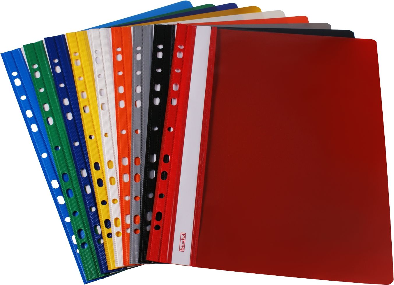 Dosare - Workbook PVC dur montat 20pcs A4. rosu (BF5166)