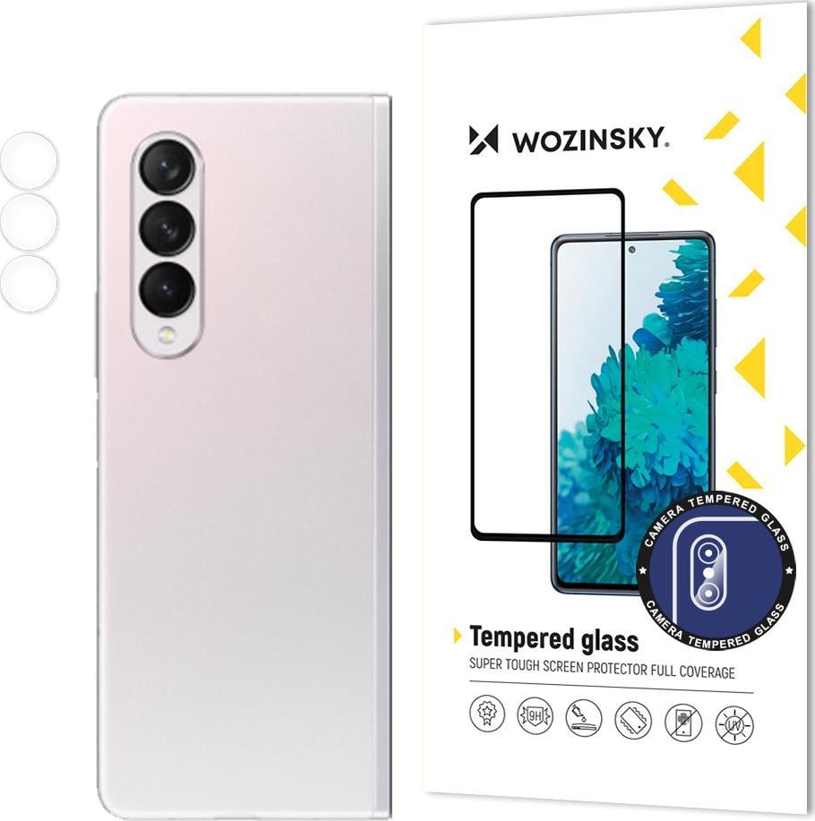 Wozinsky Pretender Camera Glass szkło hartowane 9H na cały aparat kamerę Samsung Galaxy Z Fold 3