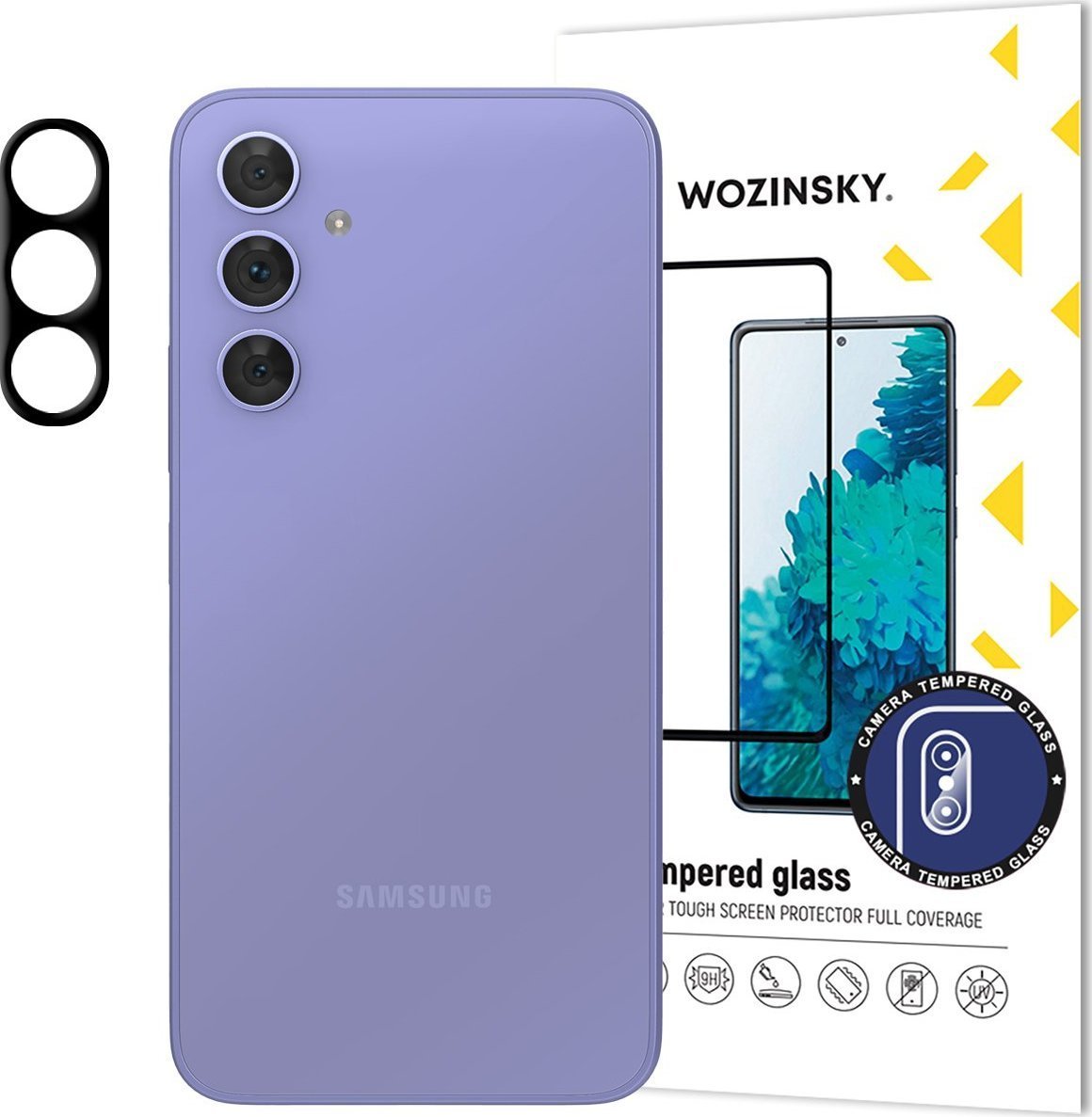 Wozinsky Wozinsky Full Camera Glass szkło hartowane do Samsung Galaxy A54 5G na aparat kamerę 9H