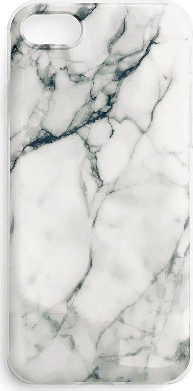 Wozinsky Wozinsky Marble żelowe etui pokrowiec marmur Samsung Galaxy A03s (166,5) biały