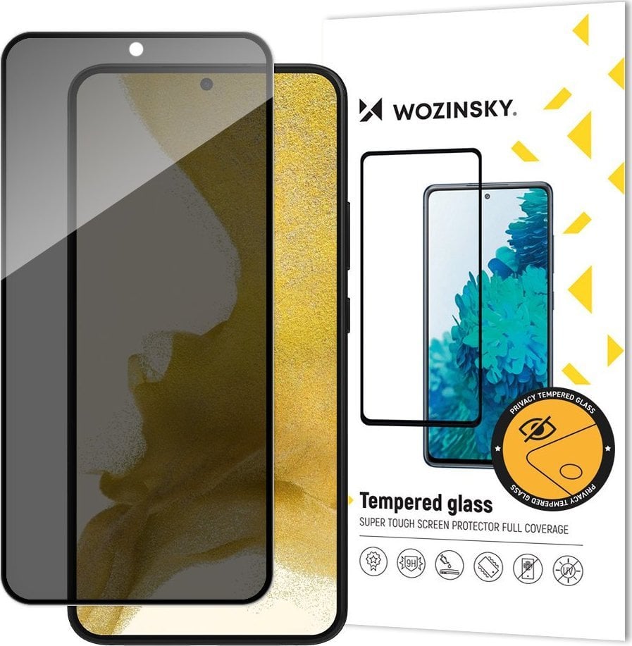 Wozinsky Wozinsky Privacy Glass szkło hartowane Samsung Galaxy S23 z filtrem Anti Spy prywatyzujące