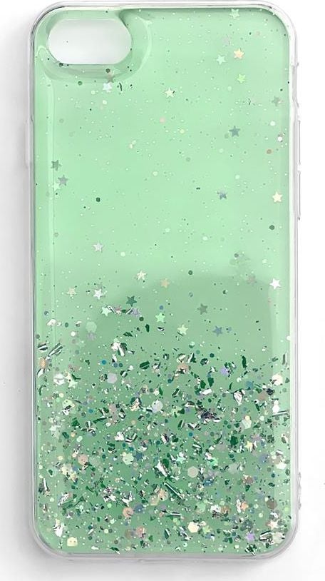 Wozinsky Wozinsky Star Glitter błyszczące etui pokrowiec z brokatem Xiaomi Redmi K40 Pro+ / K40 Pro / K40 / Poco F3 zielony