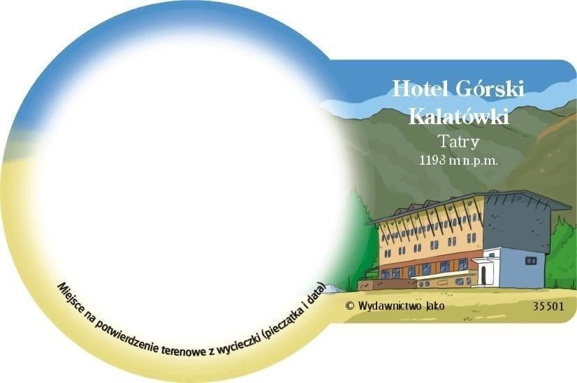 Magnet pentru frigider Wydawnictwo Jak - Hotel Górski Kalatówki