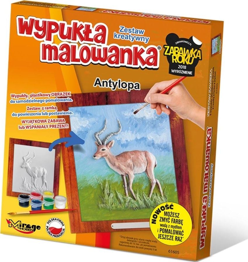 Carte de colorat convexă - Grădina Zoologică Antilope