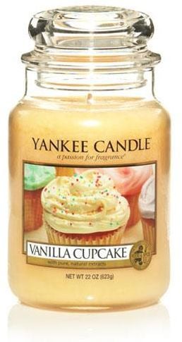 Lumanare Parfumata Borcan Mare Vanilla Cupcake, Yankee Candle