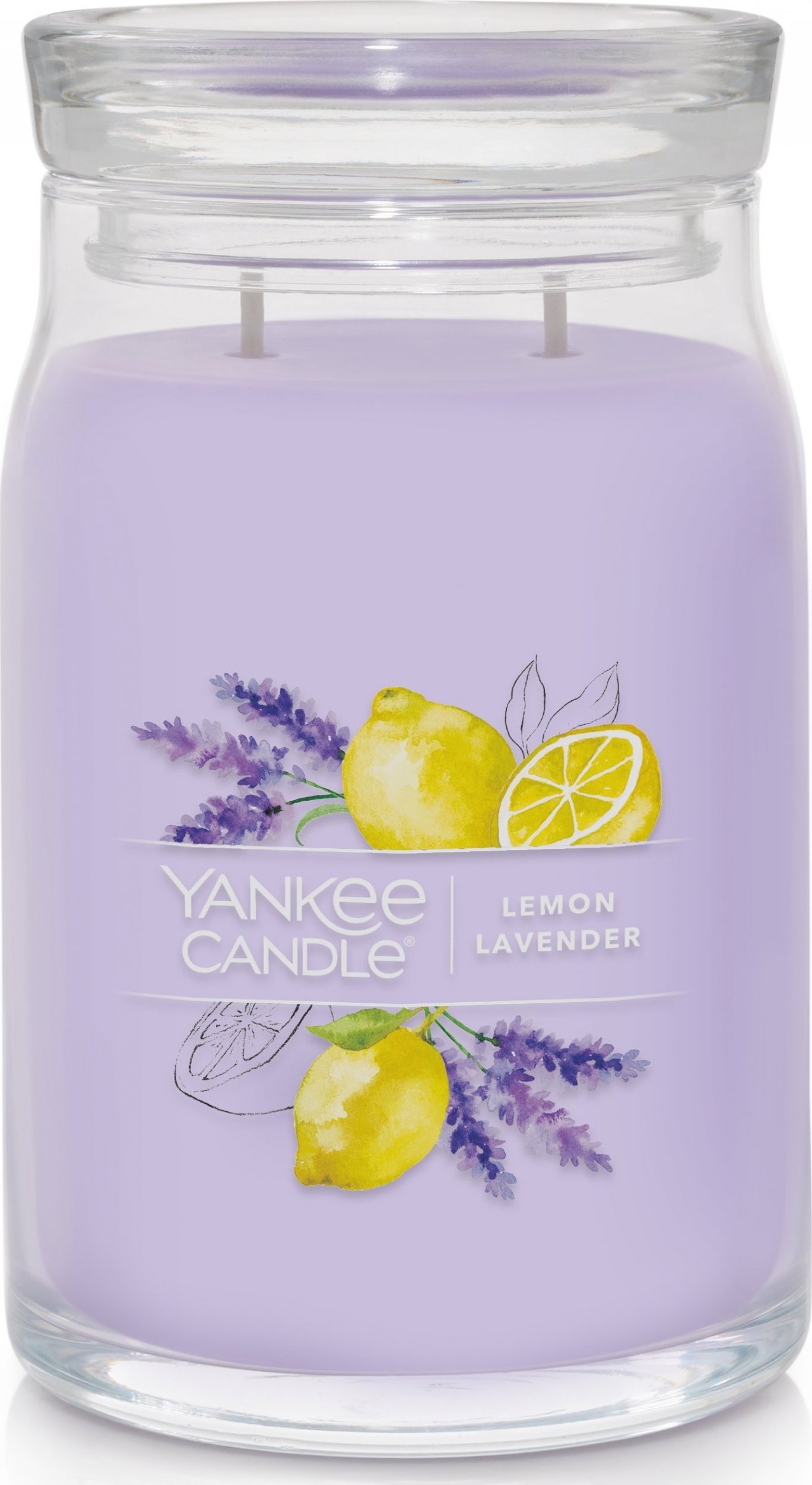 Yankee Candle Lumanare Yankee Candle Signature Lemon Lavender Large 567g