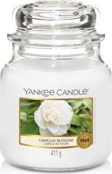 Lumanare Parfumata Borcan Mediu Camellia Blossom, Yankee Candle