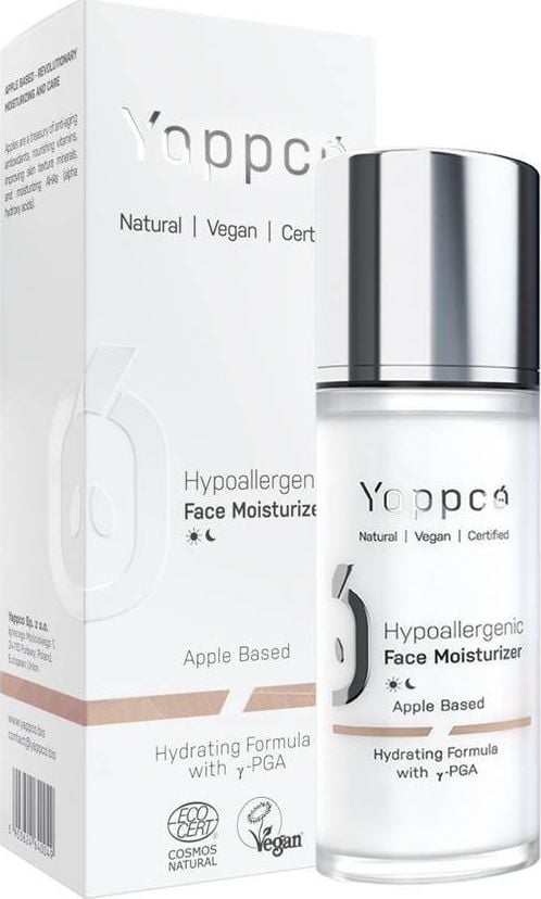 Yappco Hypoallergenic Face Moisturizer Crema de fata hidratanta hipoalergenica 50ml
