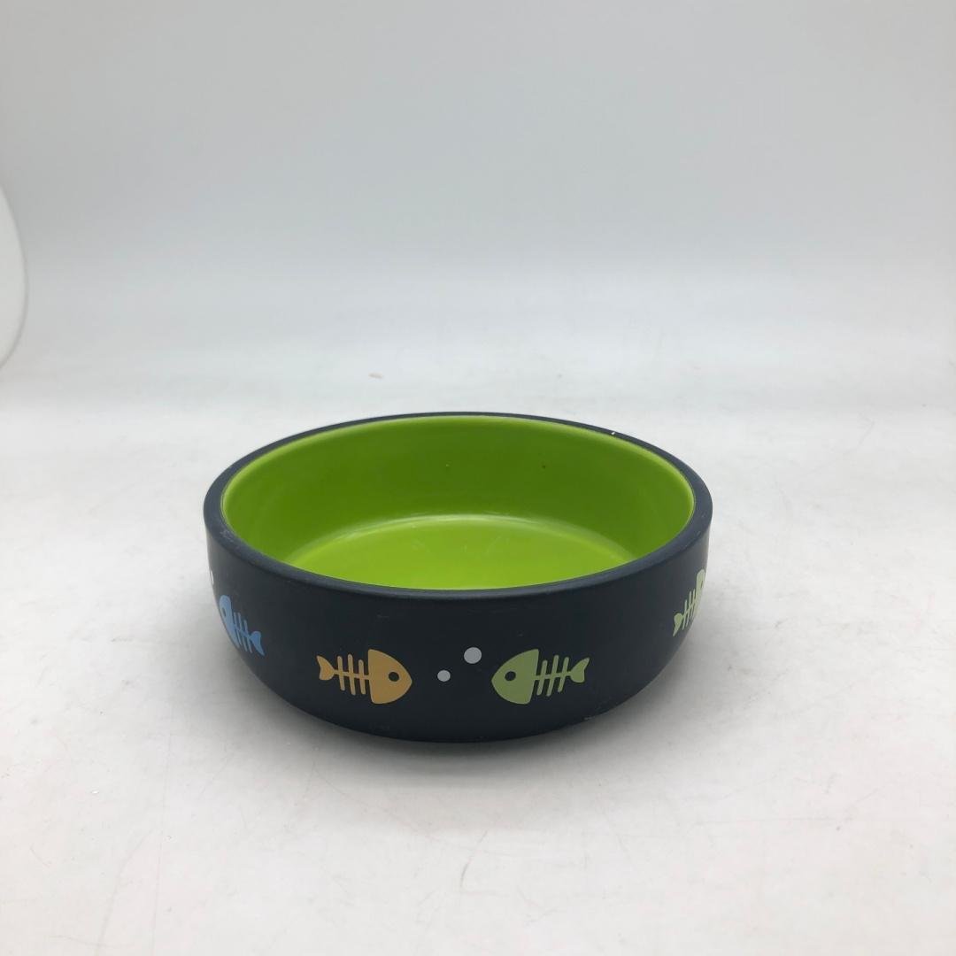 Yarro International YARRO BOWL CER. PENTRU PISIC `PESTE` 13x4cm