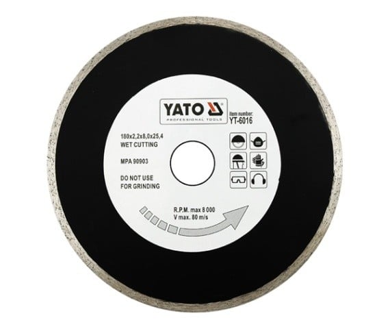 Yato Disc diamantat complet pentru 79262 200x2.2x25.4mm YT-6017
