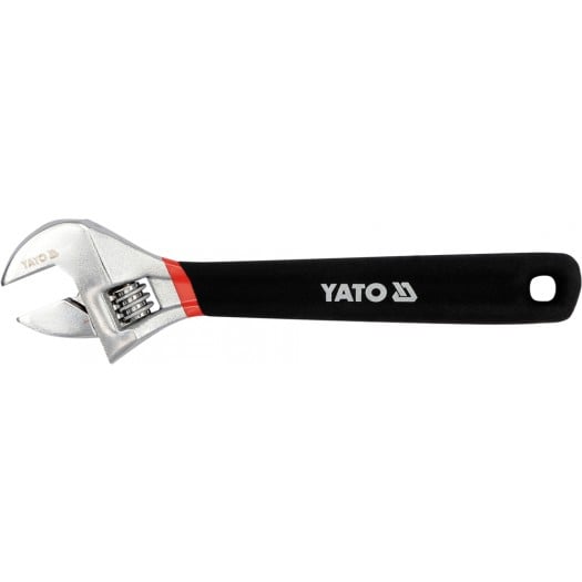 Yato Klucz nastawny typu szwed 200mm gumowa rękojeść (YT-21651)