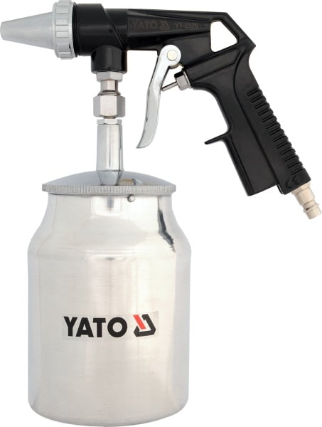 Pistol pentru sablat YATO, rezervor metalic, 1l, 6.3mm