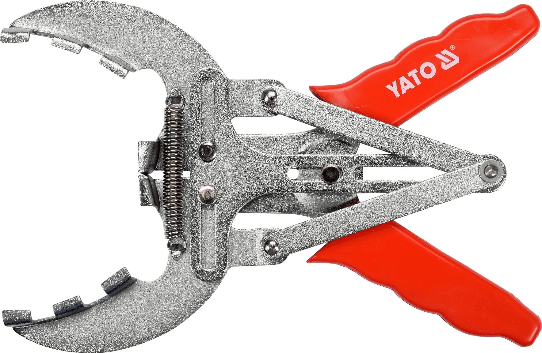 Cleste pentru montare si demontarea segmenti pistoane YATO YT-06377, Otel, 40 - 100 mm, Portocaliu/Argintiu