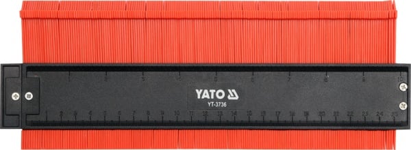 Sablon pentru masurat profile, Yato YT-3736, 260 mm