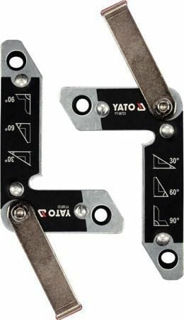 Set 2 suporti magnetici pentru sudura Yato YT-08723, max 32 kg, otel