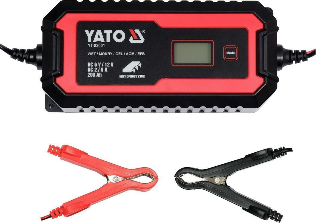 Yato YATO PROSTOWNIK ELEKTRONICZNY 6V/2A, 12V/8A YT-83001