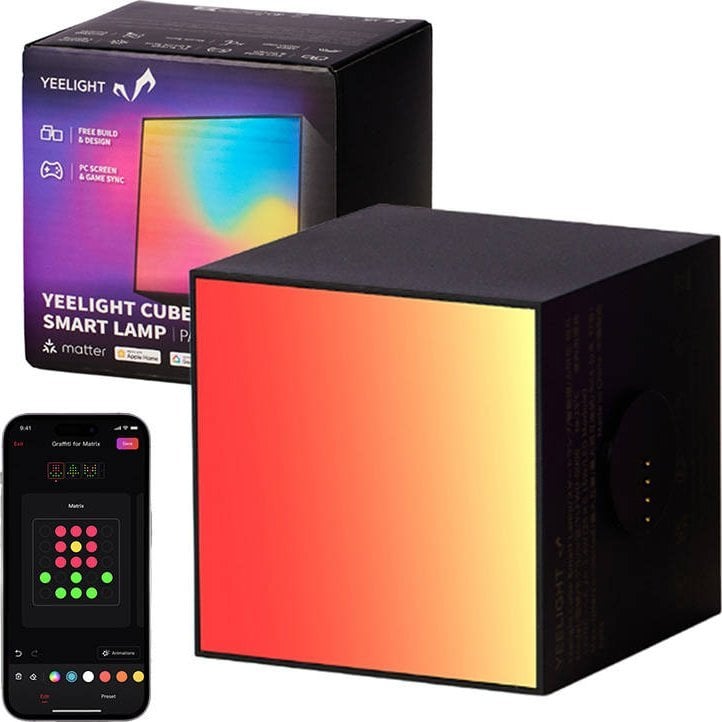 Tunere TV, placi video FM, placi de captura - Yeelight Yeelight Świetlny panel gamingowy Smart Cube Light Panel