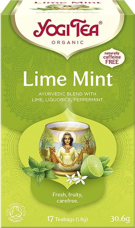 Yogi Tea Lime Mint Limonka z Miętą BIO 17x1,8g YOGI TEA