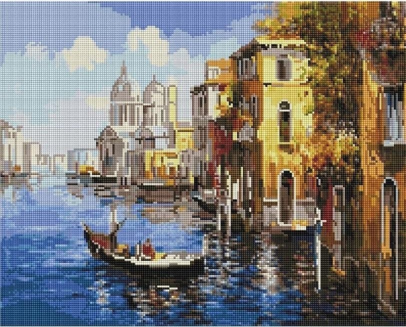 Your Hobby Mozaic diamant - Călătorie la Veneția 40x50cm
