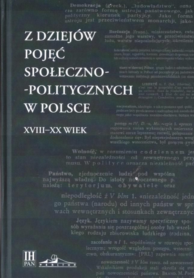 Din istoria conceptelor socio-politice din Polonia