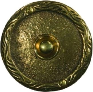 buton cu Soneria decorativ banner circular 1A / 50V alamă PDM-231-MOS (YNS10000023)