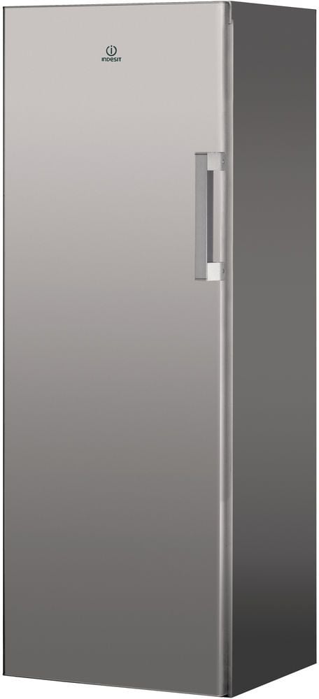 Congelator Indesit UI61S1, 245 l, Clasa F, 6 sertare, Argintiu